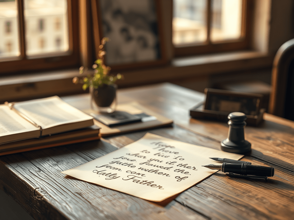 A letter to my father